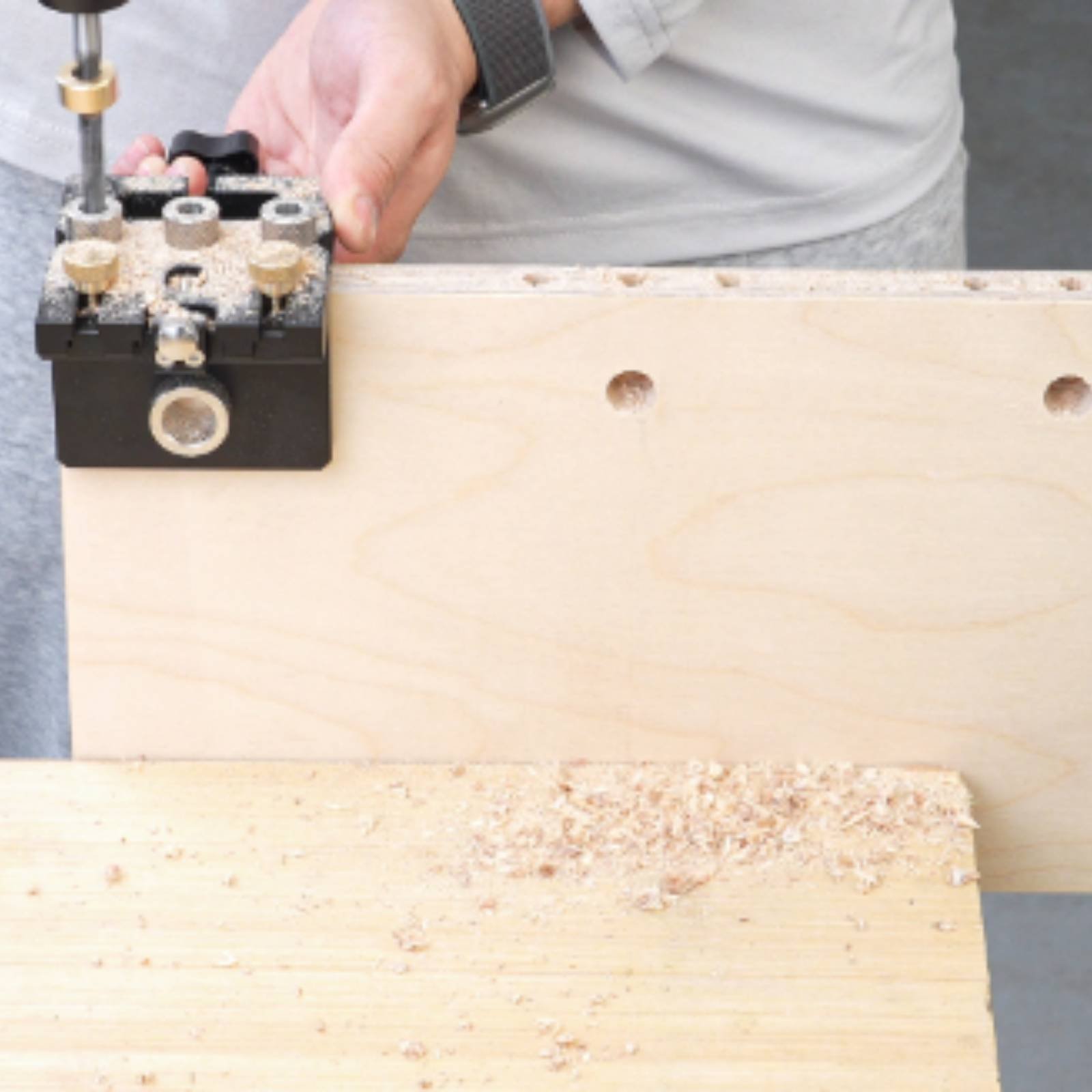 Workshop Tools Locations - Guida per Fori nel Legno 3-in-1,