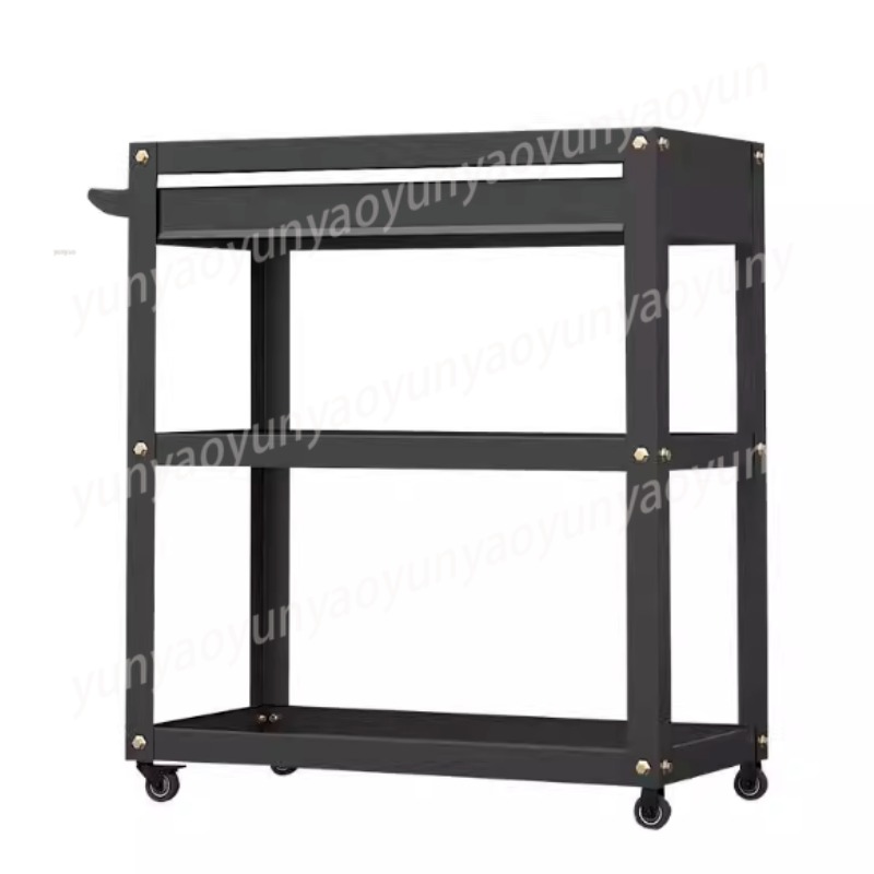 Workshop Tools Trolley - Carrello Portautensili a 3 Ripiani Resistente,