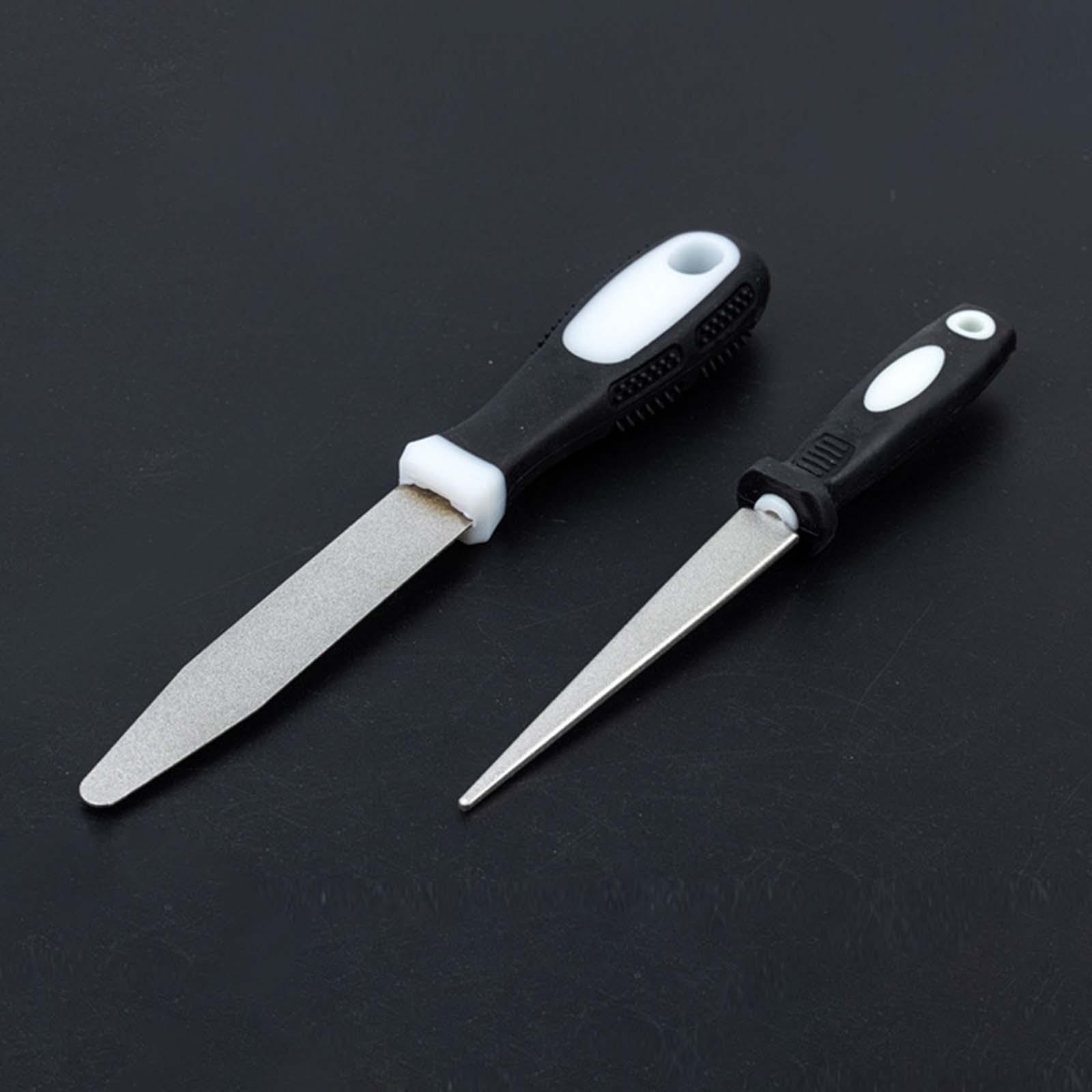 Workshop Tools Knife Sharpener - Affilacoltelli Professionale Manuale con Guida Angolare