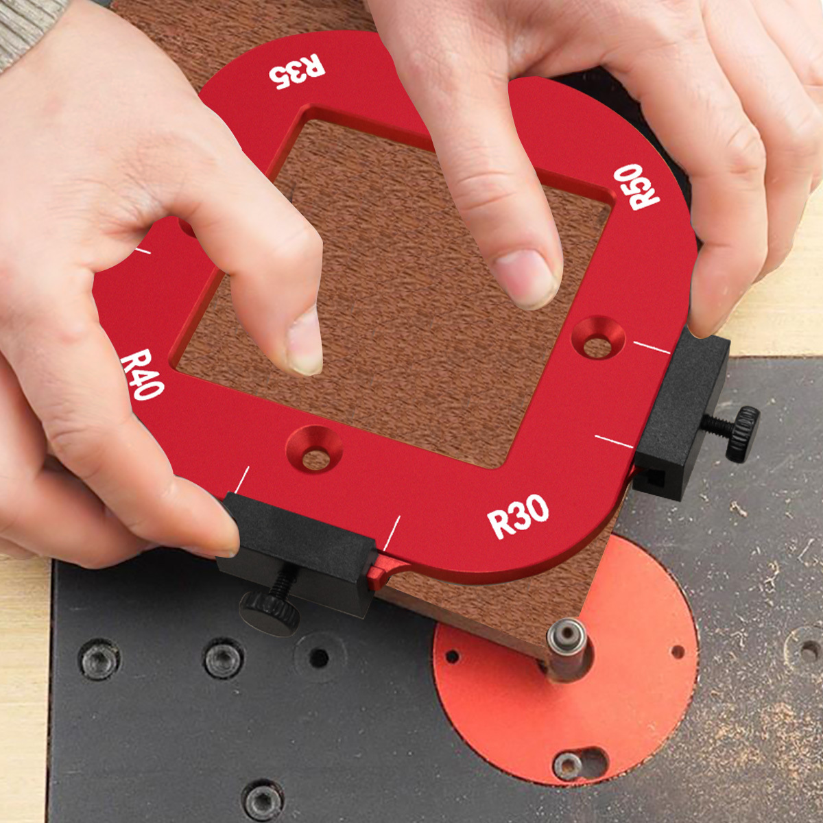 Workshop Cutting Tools - Set di sagome per raggio d'arco
