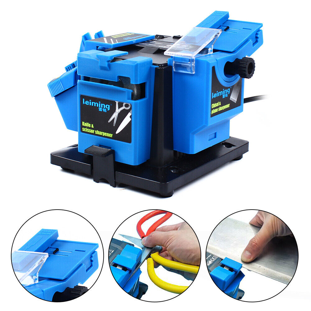 Workshop Tools Knife Sharpener - 15*14*13,5 cm, Affilatore Multifunzionale per Punte,