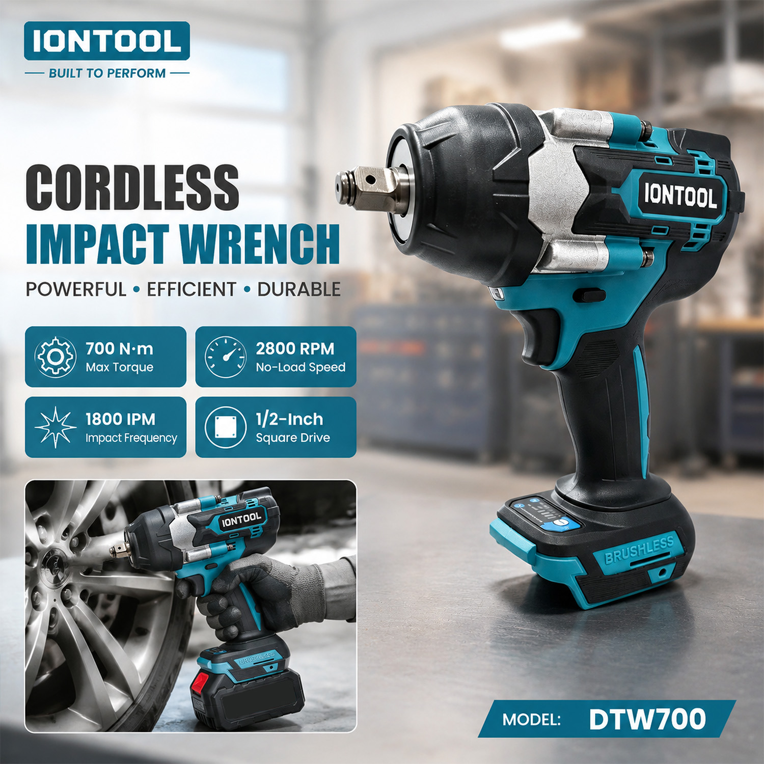 IONTOOL DTW700 Chiave a Impuls - Workshop Tools Engineering recensione e prezzo