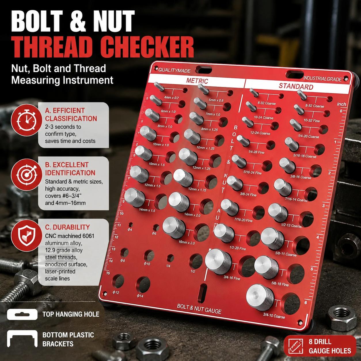 Set di calibri per filetti di  - Workshop Cutting Tools recensione e prezzo