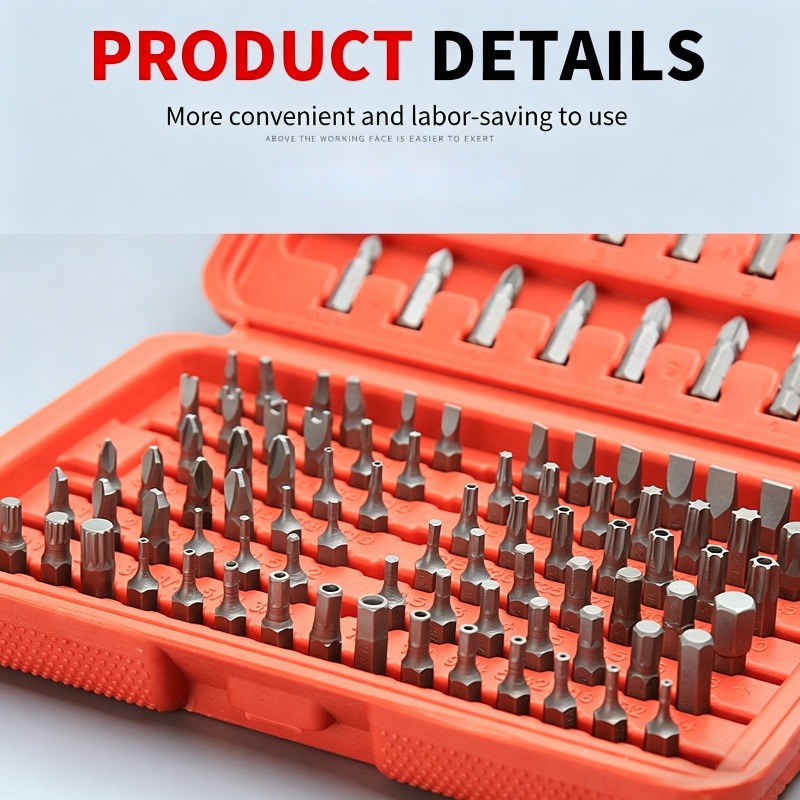 Set di 100 Punte per Cacciavit - Tools Use In The Workshop recensione e prezzo